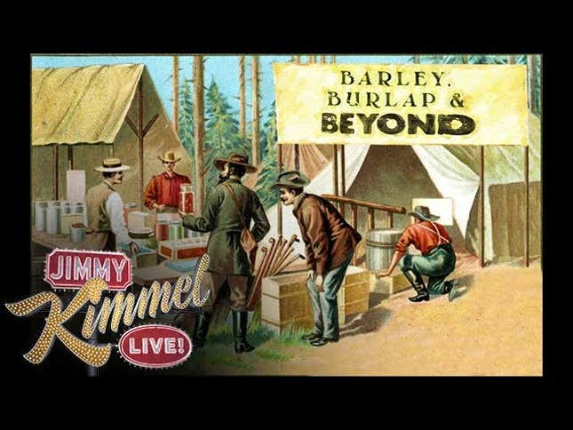 Jimmy Kimmel's <em>The First Black Friday</em> Ken Burns Parody Is Perfect