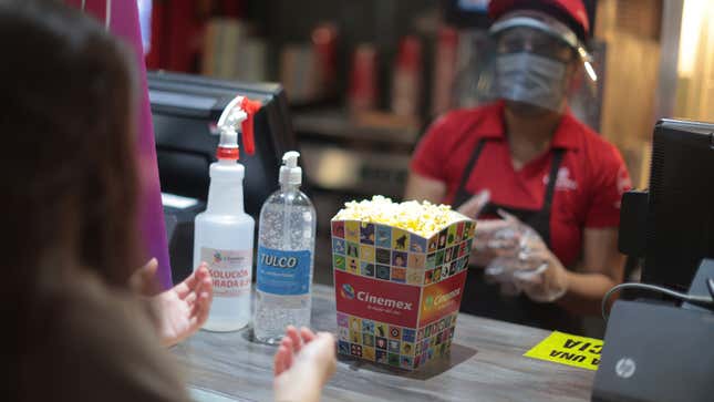 After four months of shutdown, Mexico City allowed movie theaters to reopen on Aug. 12. Most have chosen to remain closed or are gradually reopening at 30-percent capacity.