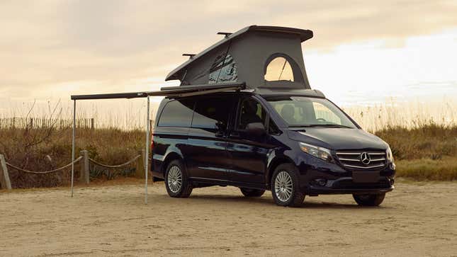 Image for article titled Mercedes-Benz Is Making The Factory Compact Camper Van Of Your Dreams