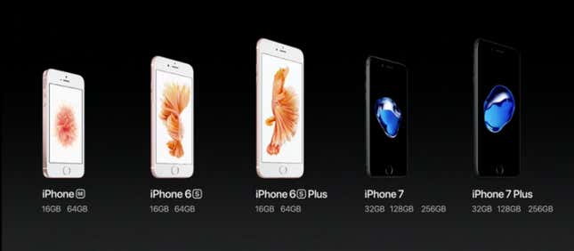 Imagen para el artículo titulado Adiós, iPhone de 16 GB, nadie te echará de menos