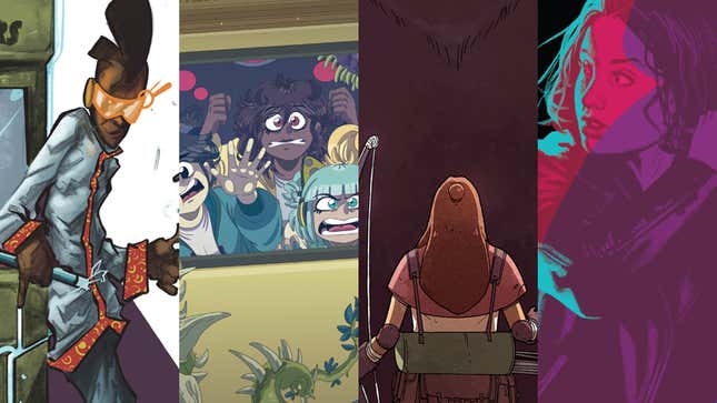 Say hello to four very cool new comics.