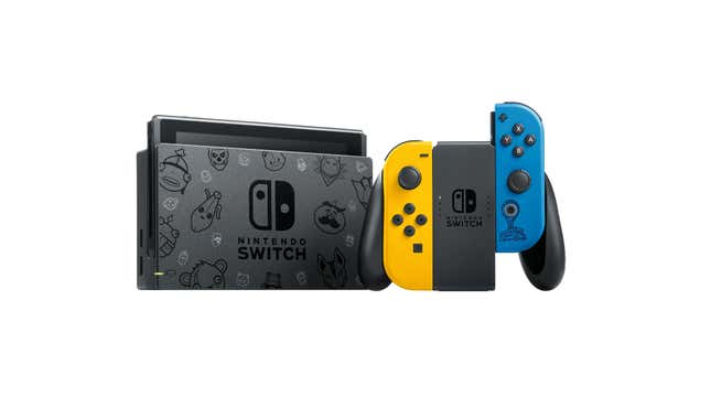 Image for article titled Nintendo Is Releasing a Fortnite Emblazoned Switch In Europe And Australia/NZ