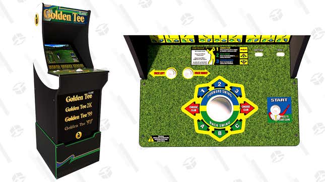 1UpArcade Golden Tee Cabinet | $250 | Best Buy