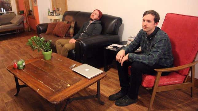 Image for article titled Longtime Residents Worry Roommate With Well-Paid Job Slowly Gentrifying Apartment