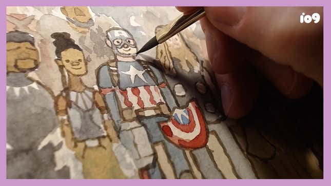 A Movie as Epic as <i>Avengers: Endgame</i> Deserves an Equally Epic Painting