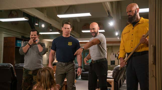 Image for article titled The John Cena comedy Playing With Fire knows as little about kids as its fireman heroes