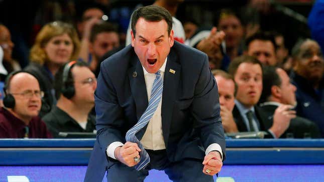 Coach K owes an apology to a student reporter who asked a perfectly appropriate question.