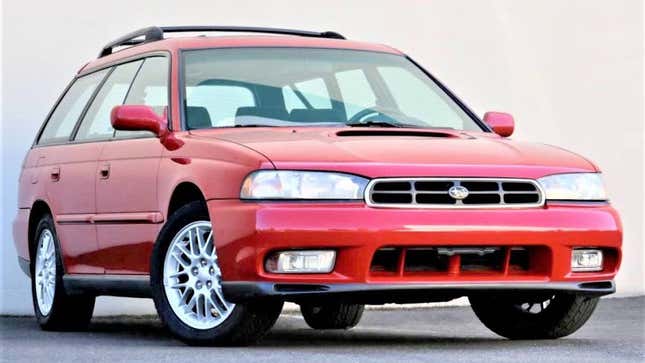 Image for article titled At $8,997, Will This 1997 Subaru Legacy GT Wagon Leave a Lasting Impression?