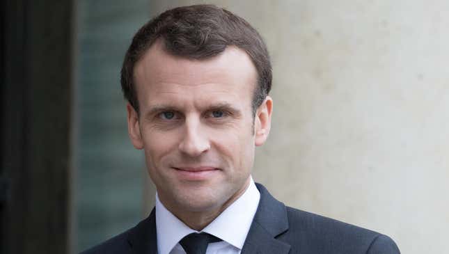 Image for article titled Emmanuel Macron Amused By Little Differences In French, American Islamophobia