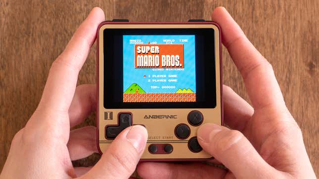 Gamers with larger hands might have a struggle reaching the RG280V’s shoulder buttons with their index fingers.