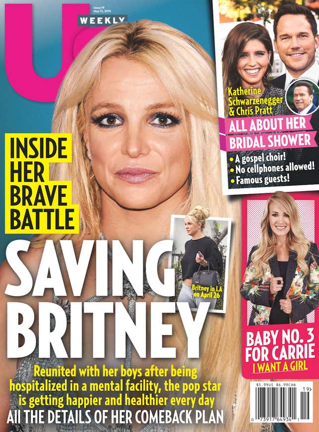 Image for article titled This Week In Tabloids: #FreeBritney Isn't an Illuminati Conspiracy. It's a Capitalist Tragedy!