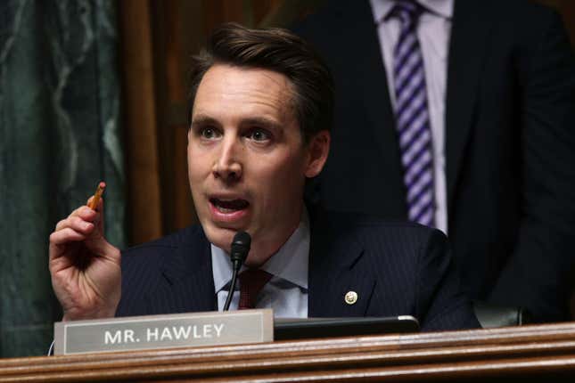 U.S. Senator Josh Hawley (R-MO)