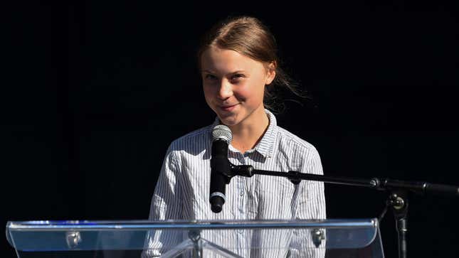 Image for article titled Greta Thunberg Didn&#39;t Win the Nobel Peace Prize. Good.