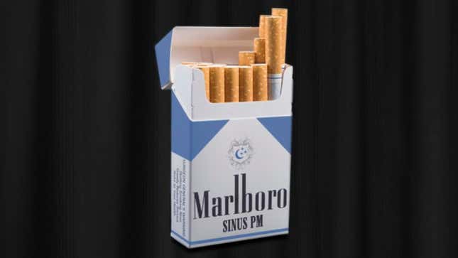 Image for article titled Philip Morris Introduces New Marlboro Sinus PM Cigarettes