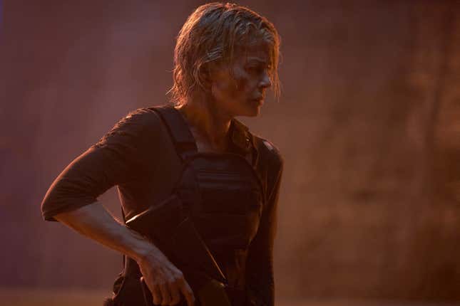 Sarah Connor’s return raises many questions in Terminator: Dark Fate.
