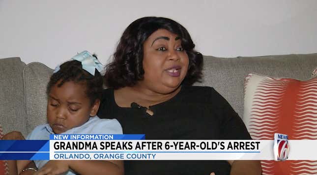 Image for article titled Florida Officer Under Investigation for Arresting and Charging 6-Year-Old Girl for Throwing a Tantrum