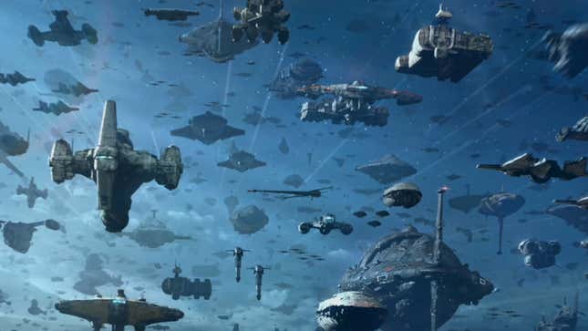 See How <i>Star Wars</i>' Most Impressive Fleet Was Created in This Exclusive <i>Rise of Skywalker </i>Clip