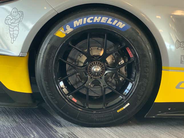 Image for article titled Smaller Wheels, Smaller Engine, Bigger Speed: How The Corvette C8.R Differs From The Road Car