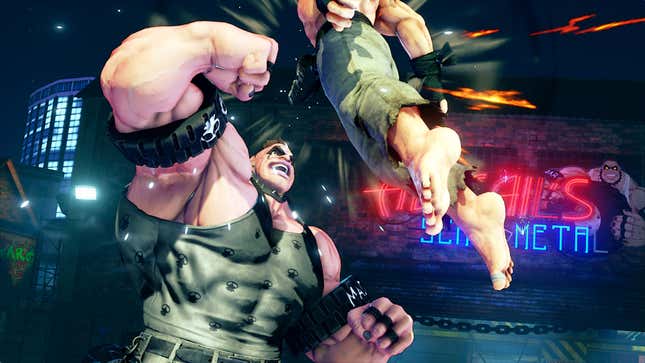 You might be used to bullying other Street Fighter opponents, Abigail, but you’ve met your match in Lady Dimitrescu.