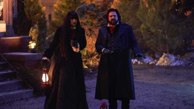 A scene from season two of What We Do in the Shadows.