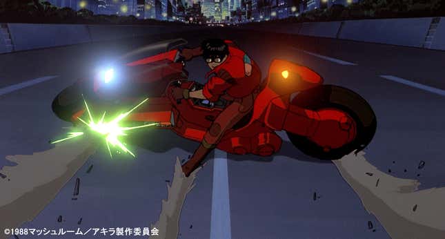 Image for article titled The Akira Motorcycle Skid: A Celebration