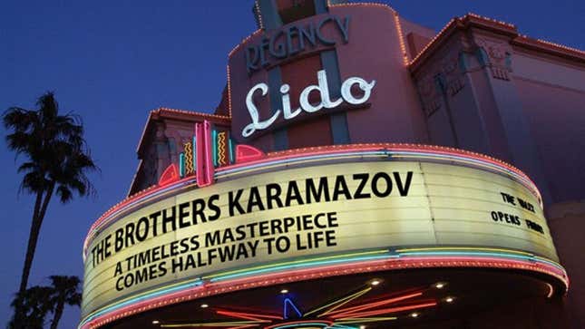 A test screening of the new picture, which critics are calling "mesmerizing" and "pretty much how I remember that book."