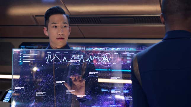 It’s been nice getting to know, even very briefly, Owosekun and Detmer, but I hope a third season of Discovery, wherever it’s set, will actually let us spend time with Rhys and Bryce. They’re still barely existent.