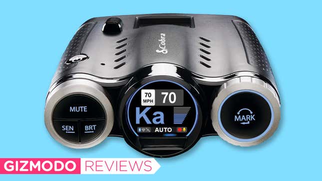 Image for article titled Cobra's Expensive New Dashcam Let Me Avoid Speed Traps