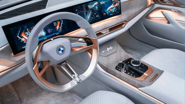 Imagen para el artículo titulado BMW Concept i4: un vistazo al arma secreta de BMW contra Tesla