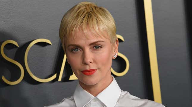Image for article titled Charlize Theron Is Dating Herself, Which Is Smart