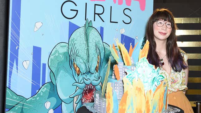 Image for article titled Great British Baking Show’s Kim-Joy shares dark, twisted cookbook cover (kidding, kidding)