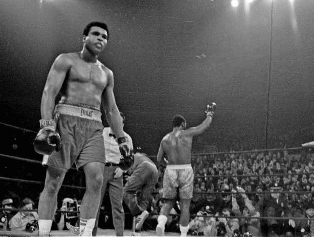 50 years ago, Muhammad Ali vs. Joe Frazier in the Fight of the Century