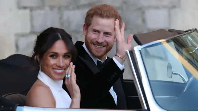 Image for article titled Prince Harry and Meghan Markle May Be Moving to Africa?