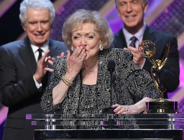 Image for article titled After the Latest Pair of Mass Shootings, Betty White Has Become a Meme and White People Aren&#39;t Happy About It