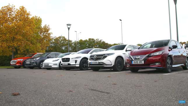 Image for article titled In Real World Testing These Electric Cars Don&#39;t Get As Much Range As Manufacturers Claim