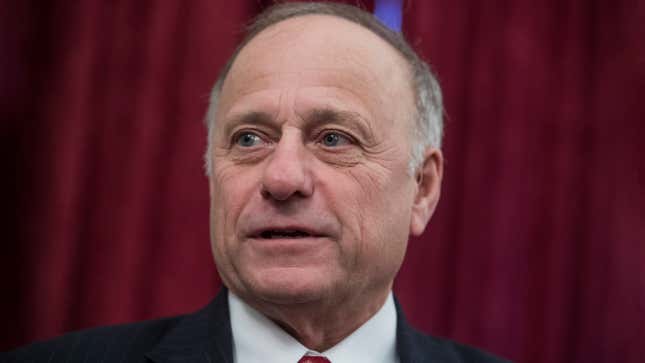 Image for article titled Primaried Steve King Glad He At Least Won’t Have To Be PC Anymore