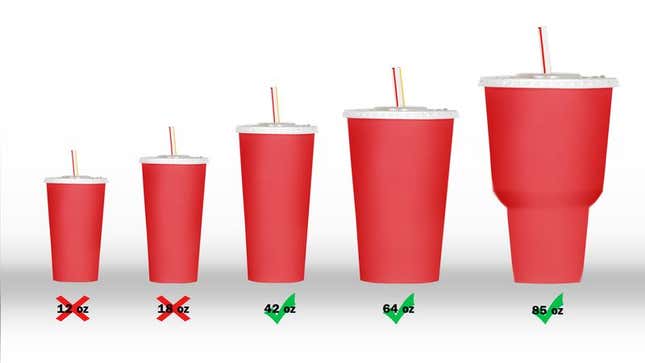 Image for article titled Mississippi Bans Soft Drinks Smaller Than 20 Ounces