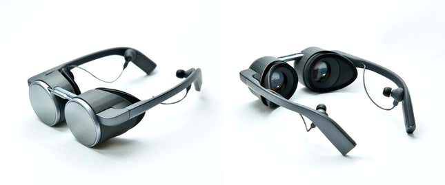 Imagen para el artículo titulado Panasonic ha creado unas gafas VR en alta definición con HDR que por fin parecen unas gafas
