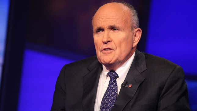 Image for article titled Giuliani: ‘When The Going Gets Tough, I Can Always Look Back Fondly On The Events Of 9/11’