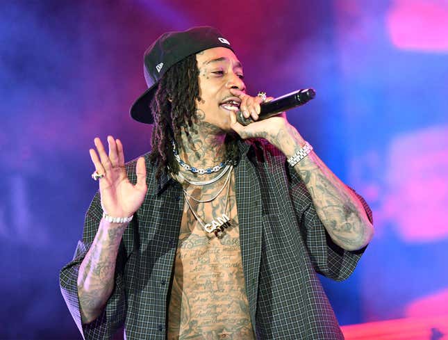 Image for article titled Wiz Khalifa Figures He Too Far Into Career To Start Rhyming Now