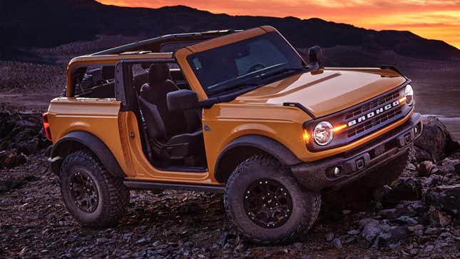 Image for article titled 2021 Ford Bronco: The Long-Awaited Official Info Dump
