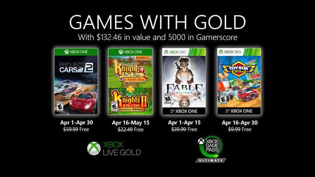 Imagen para el artículo titulado Estos son los juegos gratis de PS Plus y Xbox Live que llegan a PlayStation 4 y Xbox One en abril