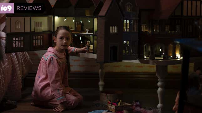 Flora (Amelie Smith) and her very special dollhouse.