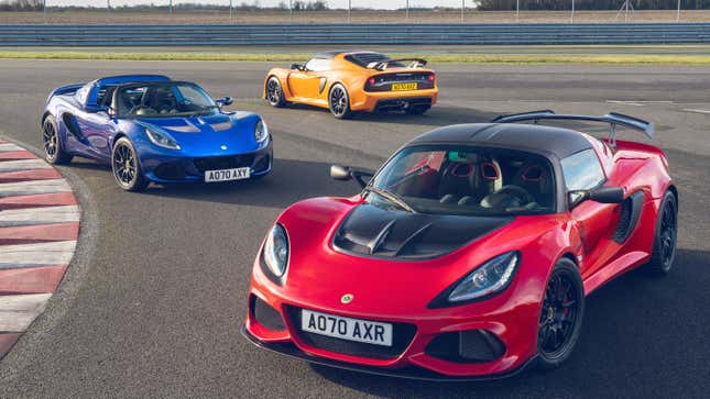 Image for article titled The Lotus Elise And Exige Final Editions Are Sad Triumphs