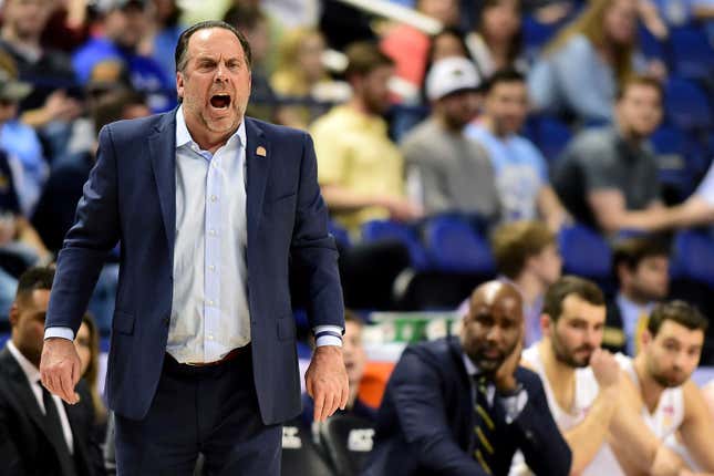 That’s ... not how this works, Mike Brey.