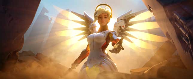Image for article titled Overwatch 'Healsluts' Turn Playing Support Into An Erotic Experience