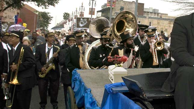 Image for article titled New Louisiana Abortion Law Requires Fetuses Be Given Jazz Funeral March Through The French Quarter