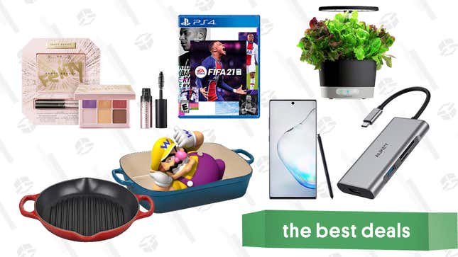 Image for article titled Thursday&#39;s Best Deals: Le Creuset Kitchenware, AirPods, FIFA 21, AeroGarden, Samsung Galaxy Note 10+, Fenty Beauty Eyeshadow, and More