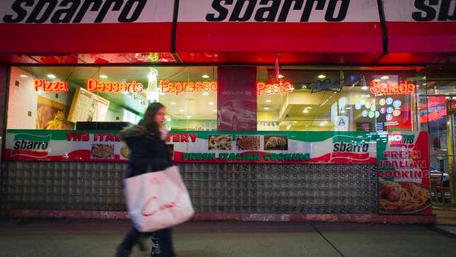 Image for article titled &#39;A Cashier At Our Davenport Location Did What?&#39; Disgusted Sbarro CEO Asks