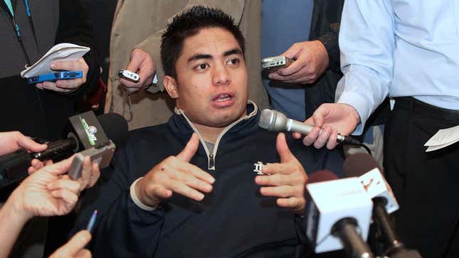 Image for article titled Manti Te&#39;o Informed He&#39;ll Go First Overall To Nebraska Pioneers